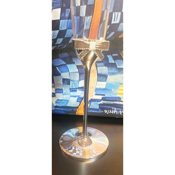 NIB - Kate Spade Lenox Crystal Grace Avenue 2-Piece Champagne Flute Set - Picture 4 of 7